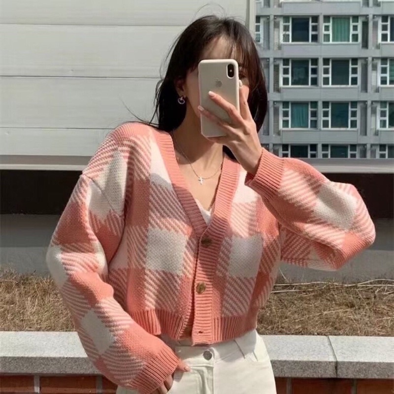 ZARA CARDI BOLERO CROP OVERSIZE KOREAN STYLE CARDIGAN CROP KNIT RAJUT TEBAL IMPORT WANITA CARDIGAN C