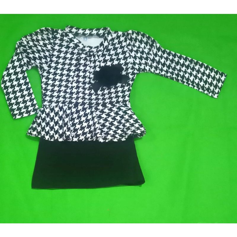 Dress Span Tangan Panjang