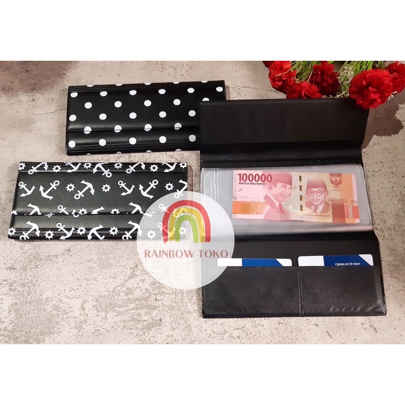 Dompet Pintar Walet Organizer Pengatur Keuangan bulanan Dompet Disiplin Uang bulanan Dompet Viral Wa