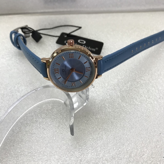 JAM TANGAN WANITA CHARLES DELON KULIT WARNA ORIGINAL WATER