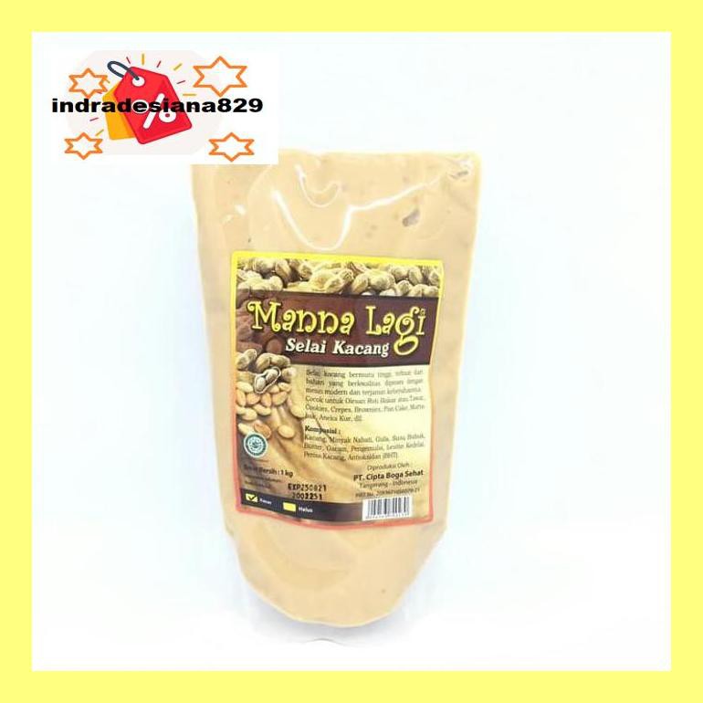 

Sf504Nind Selai Kacang Manalagi 1Kg Kasar / Selai Manna Lagi Kasar Ind504Sm