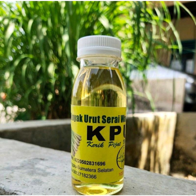 MINYAK SERAI WANGI/MINYAK ATSIRI/MINYAK URUT/MINYAK PIJET/MINYAK KERIK