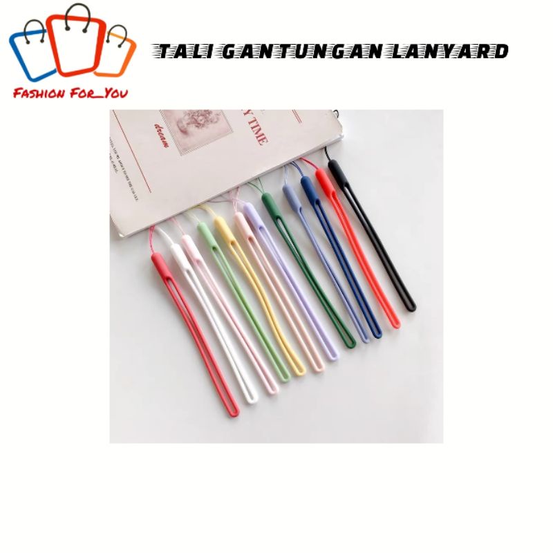 Tali Gantungan Hp Mini Silicone / Gantungan Kunci / Mini Lanyard