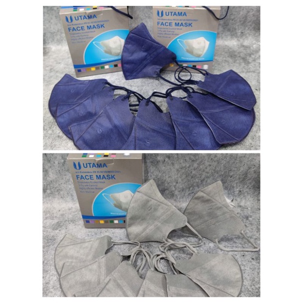 READY STOK ECERAN 10 lbr DUCKBILL UTAMA BERGARIS, UTAMA GARIS PUTIH, UTAMA GARIS HITAM, UTAMA DUCKBILL 3 PLY