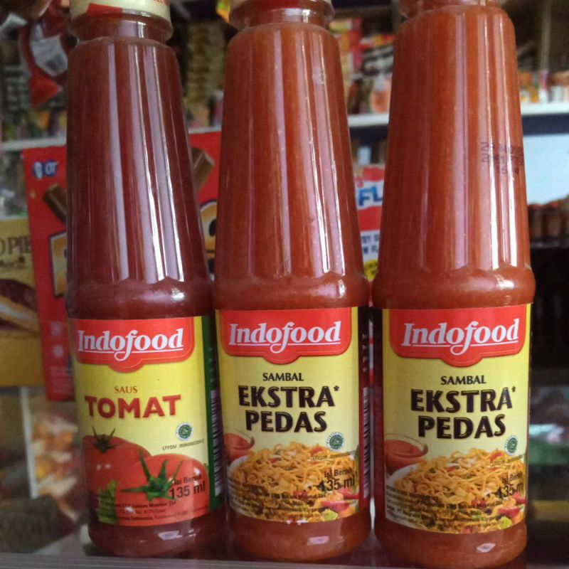 

Indofood sambal extra pedas 135ml