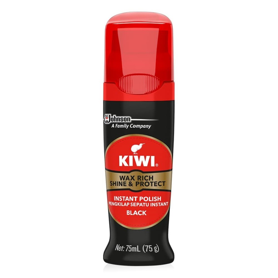 Kiwi Liquid Shoe Polish Black 75 ml/ Semir Sepatu Kiwi Cair 75 ml Hitam