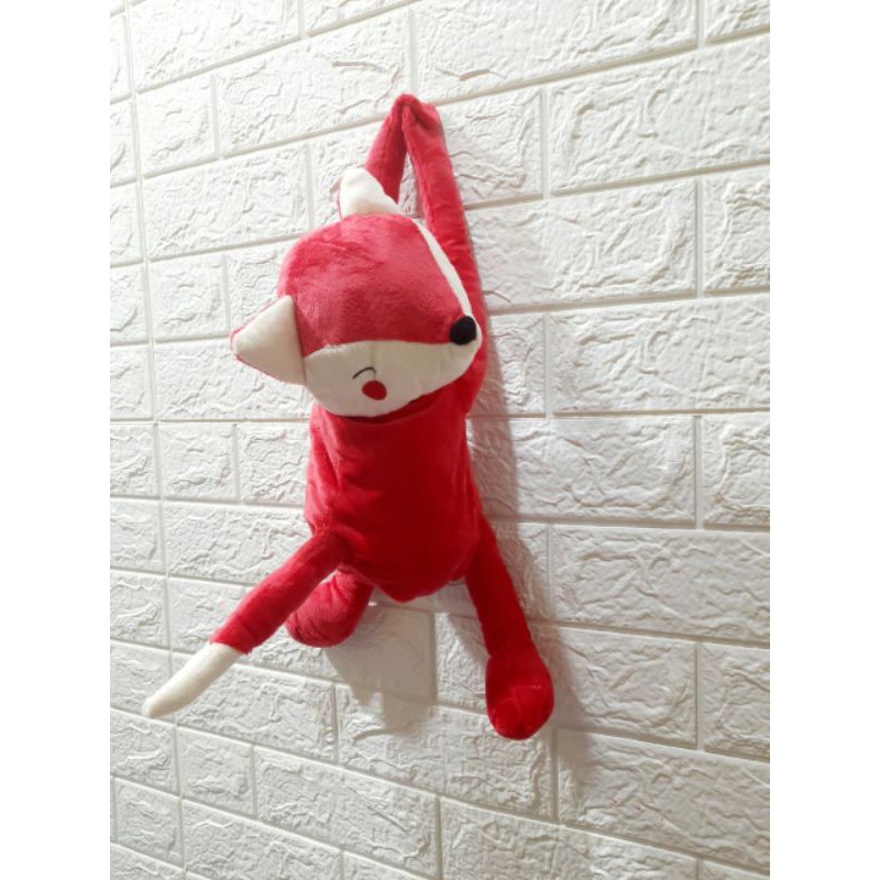 [NK] KOTAK TISSUE RUBAH  - Tempat Tisu RUBAH - Kotak Tisu Boneka Unik Lucu MURAH