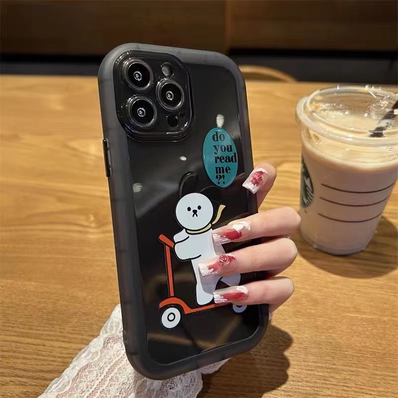 Soft Case Silikon TPU Transparan Untuk iPhone 13 12 11 Pro X XR XS Max SE 2020 7 8 Plus