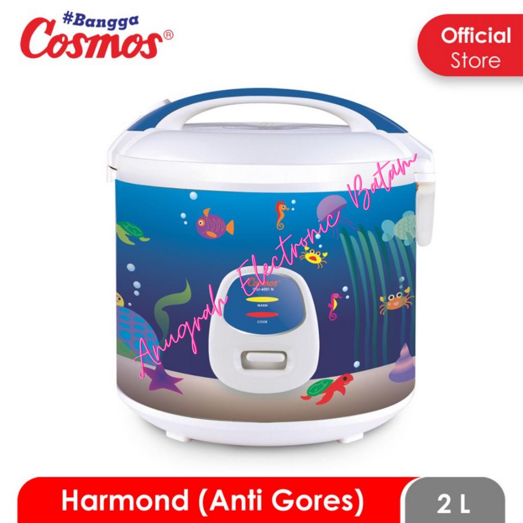 Rice Cooker Magic Com 2 LIter Harmond Cosmos CRJ-6031N CRJ 6031 N BATAM