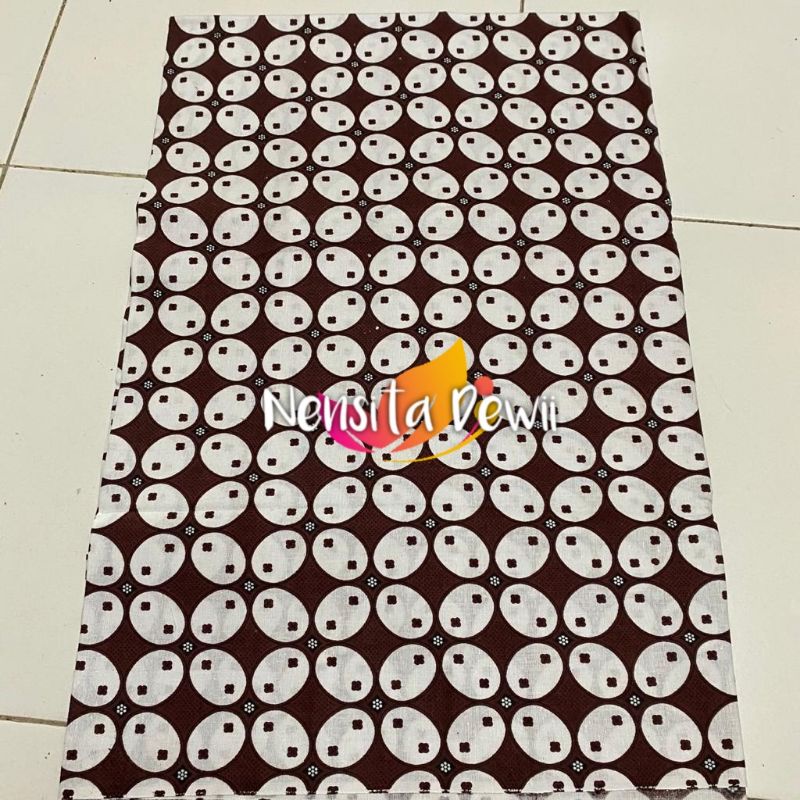 Sepasang Jarik Instan + Selendang - Motif Kawung