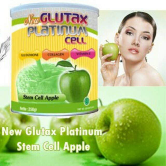 GLUTAX PLATINUM APPLE STEM CELL ORIGINAL SANGAT DIREKOMENDASIKSN UTK KESEHATAN+KECANTIKAN KULIT ANDA