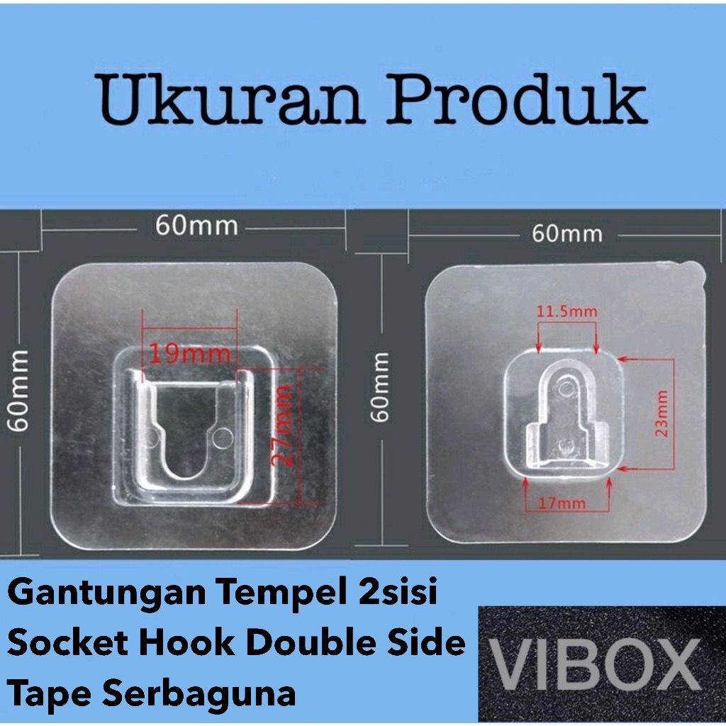 Tempelan Gantung Ajaib Super Kuat [1 SET] Tempelan gantung magic super kuat dapat menahan beban berat, dapat ditempel pada dinding keramik kamar mandi, dapur untuk menggantung berbagai jenis barang dengan stabil dan mudah untuk dilepas pasang.