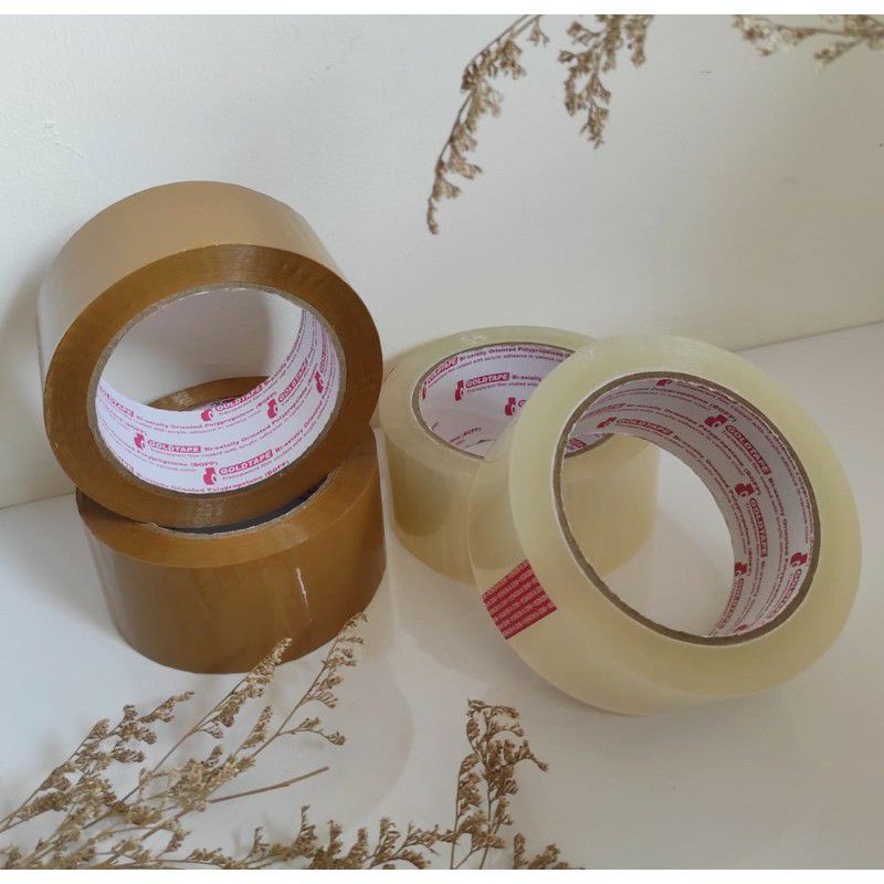 

PROMO..!!! Lakban goldtape 48mm x 100yard / Opp Tape