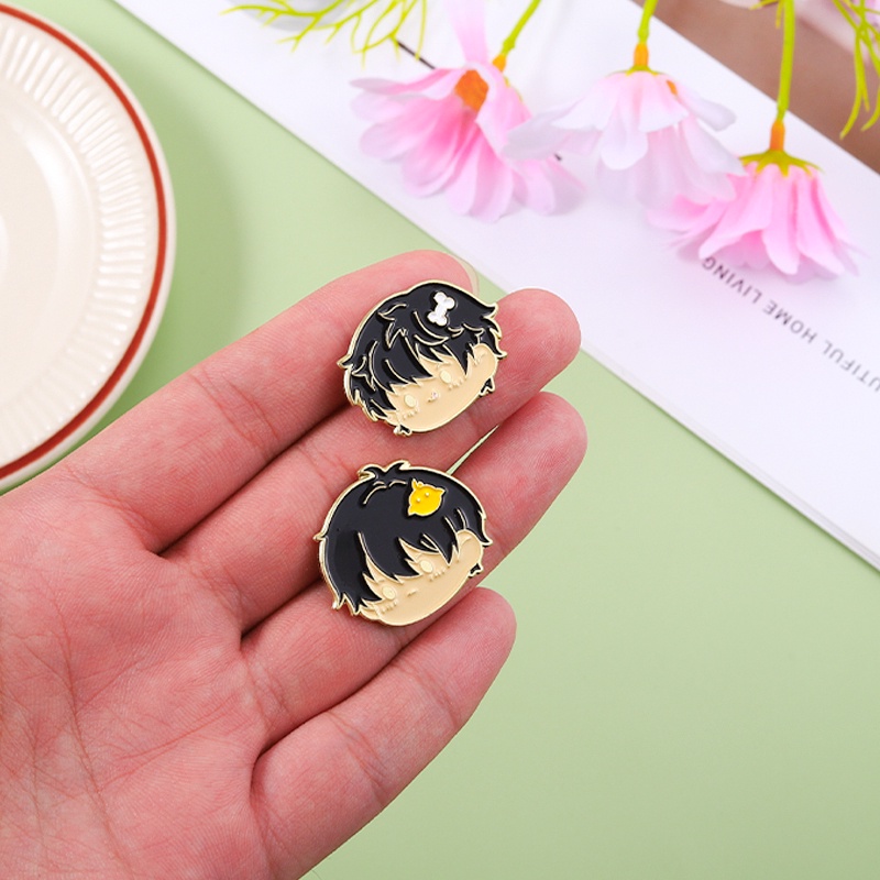 Bros Pin Desain Kylin Zhang Untuk Aksesoris Pakaian