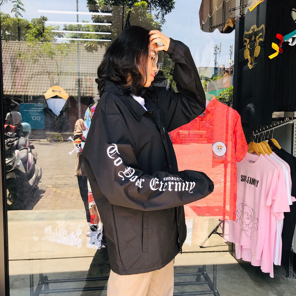 Coach Jaket Fushi To Your Eternity Anime Manga Premium Unisex