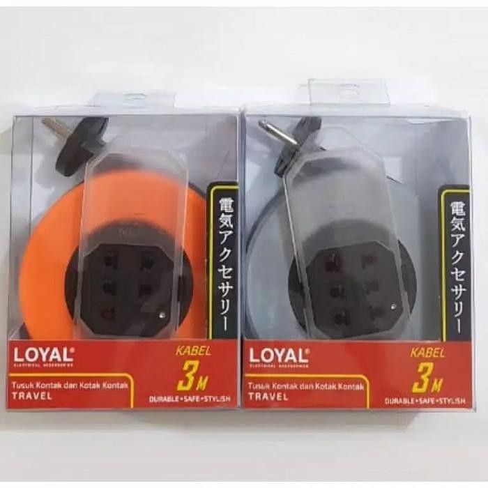 Loyal LY-150 Kabel Roll Travel 3 Meter Original - box kabel ly 150