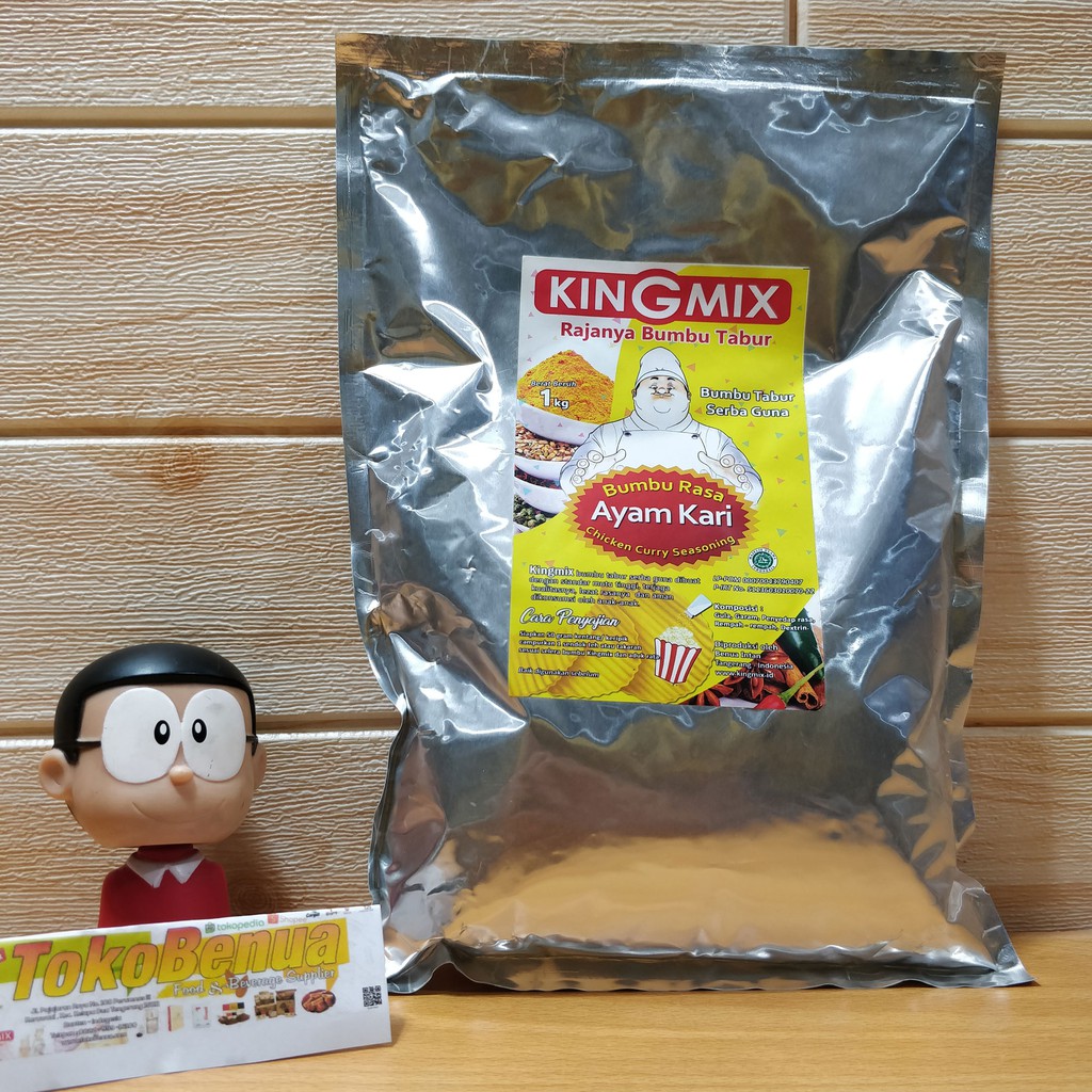 

Bumbu Tabur Rasa Ayam Kare 1 KG KINGMIX PREMIUM