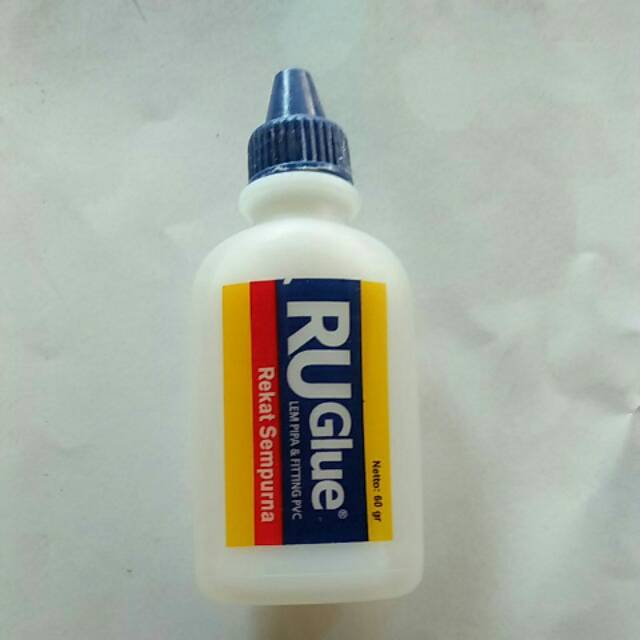 

Lem cair pipa paralon talang merk tru glue / lem perekat pipa paralon