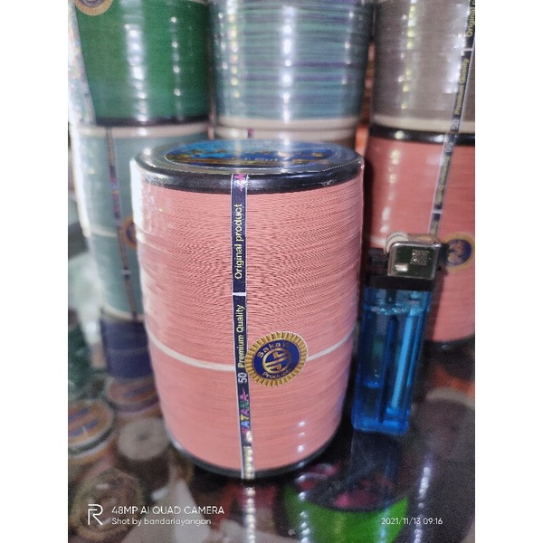 Gelasan Katana benang katun nomor 50/4 cord 6000+ yards
