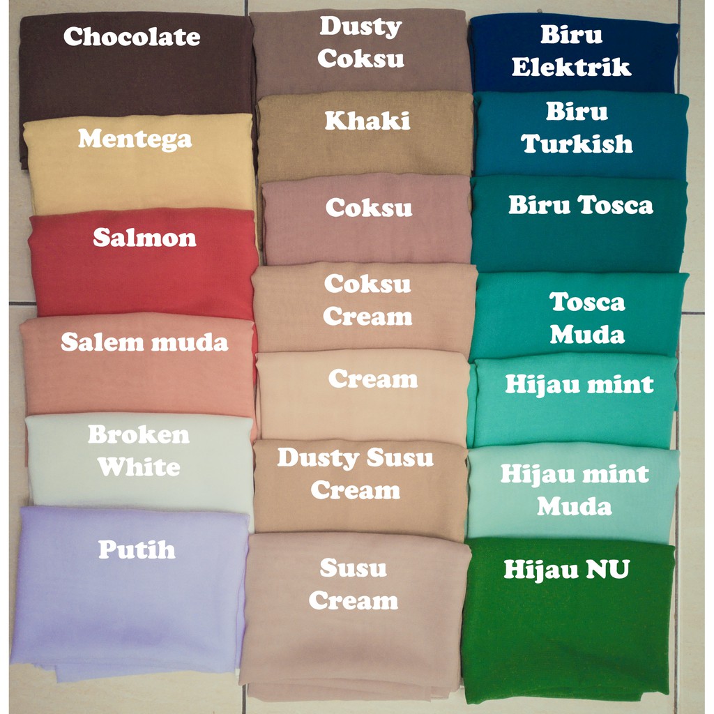 Warna Cream Coklat Homecare