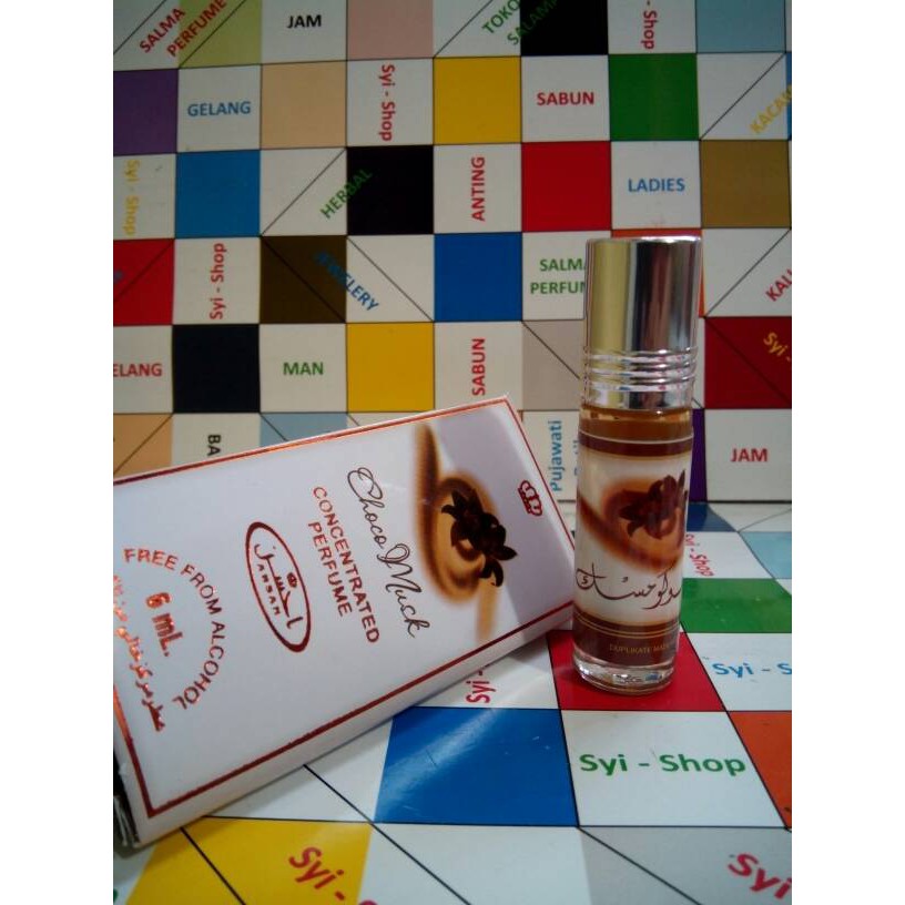 Parfum CHOCO MUSK ( Aroma Coklat ) Roll On Non Alkohol