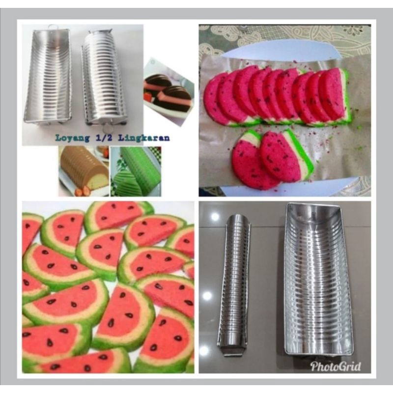 Cetakan Puding Semangka/Cetakan Kue Bolu Semangka