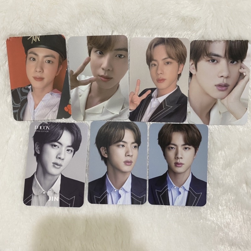 READY OFFICIAL bts dicon goes on japan photocard pc jin seokjin baret OFFICIAL