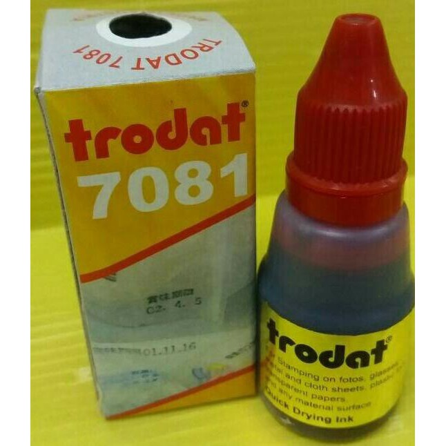 

Banting Harga Tinta Stempel Trodat 7081 Warna Merah Utk Dimedia Plastik, Kaca, Besi
