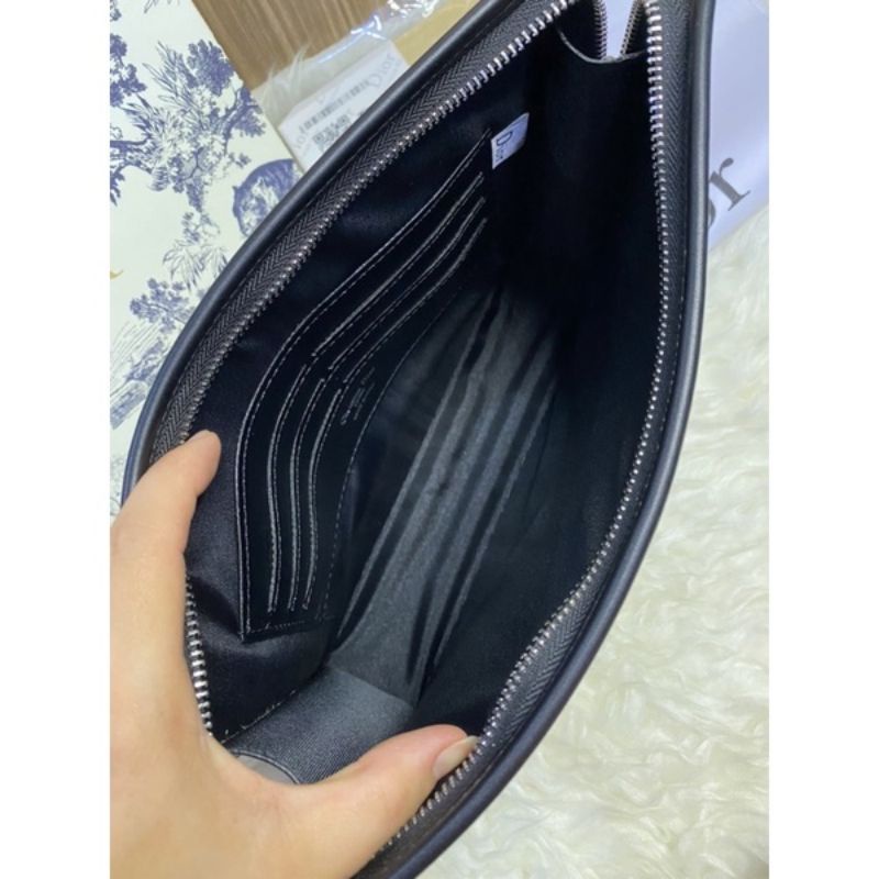 Clutch DORI Black White Tas Tangan Handbag Semi premium impor