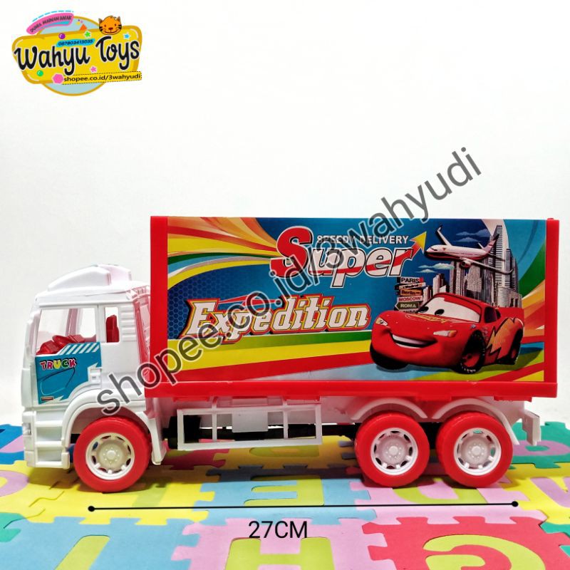 MAINAN MOBIL TRUCK KOTENER / PEMADAM KEBAKARAN / MOBIL MIXER / MOBIL TANGKI