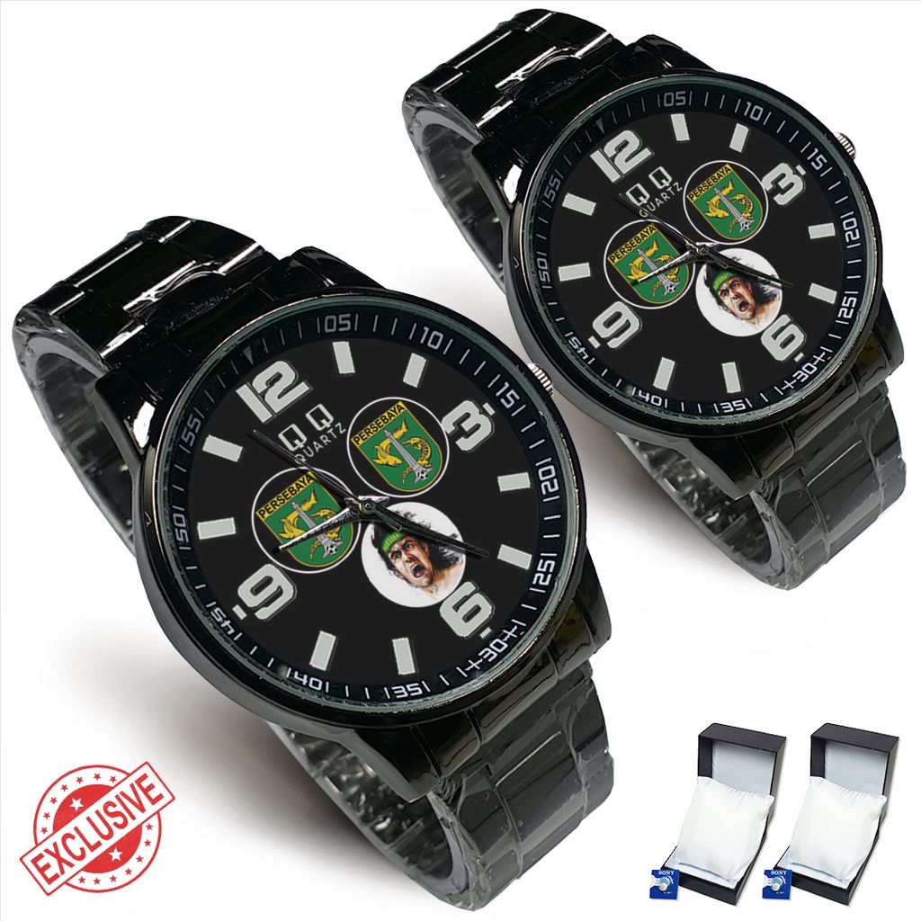 Jam Tangan Rantai Couple PERSEBAYA 2 (Keren)