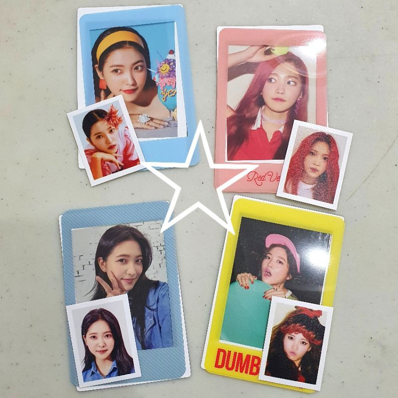 red velvet trolls photocard Yeri