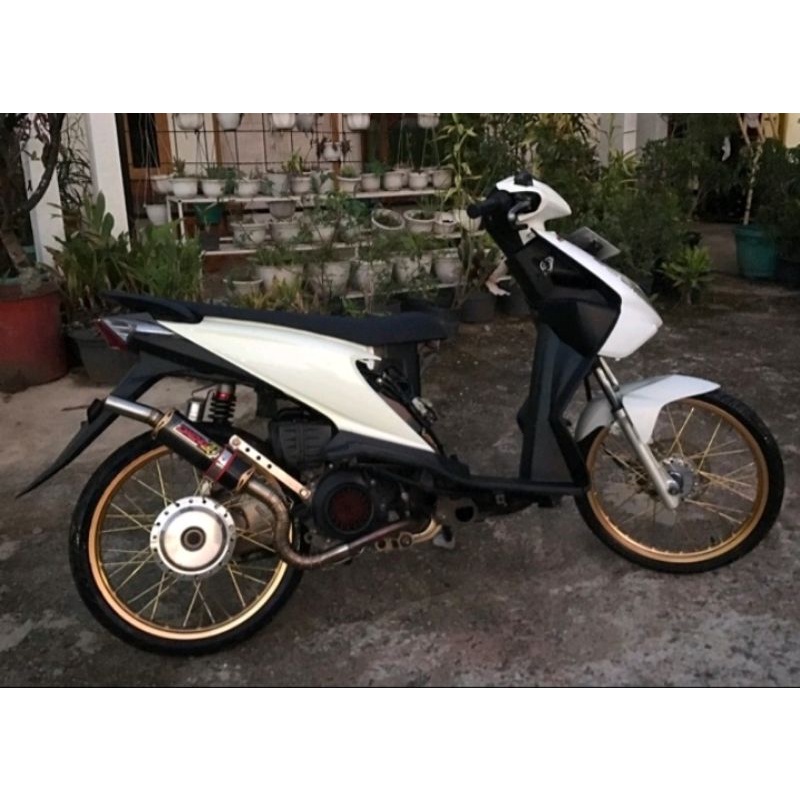 Knalpot daeng cobra ngacung Mio Mio J beat freego Vario 150 Scoopy aerox nmax  dll