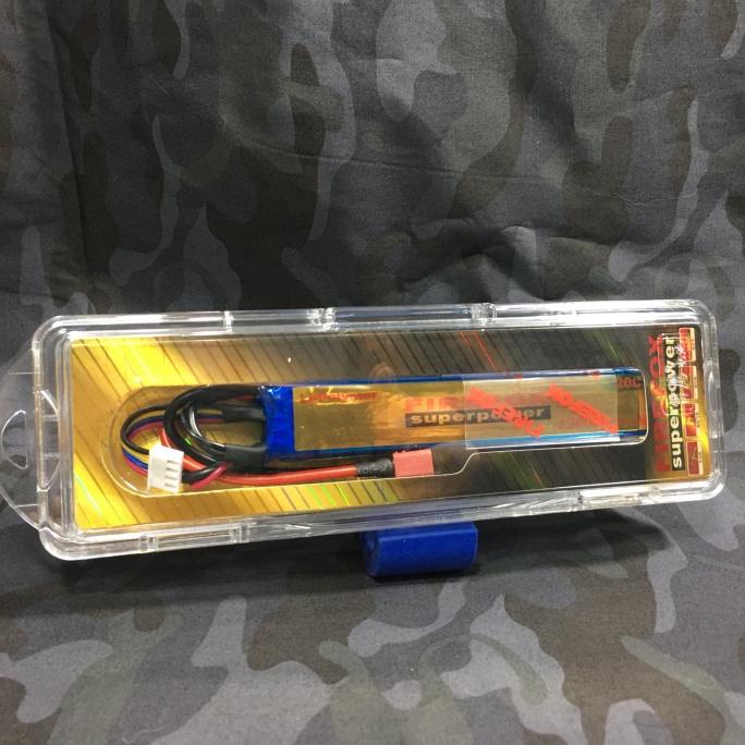 Batere Baterai Airsoft Battery Firefox Lipo 1200mAh 20c Pecah 3