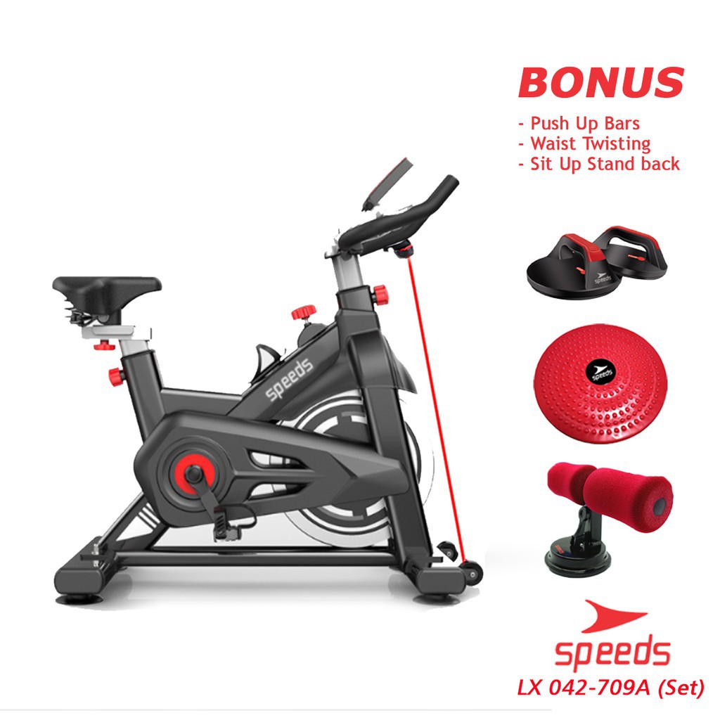Spinning bike indoor Olahraga Alat Fitness 042-709 A SPEEDS