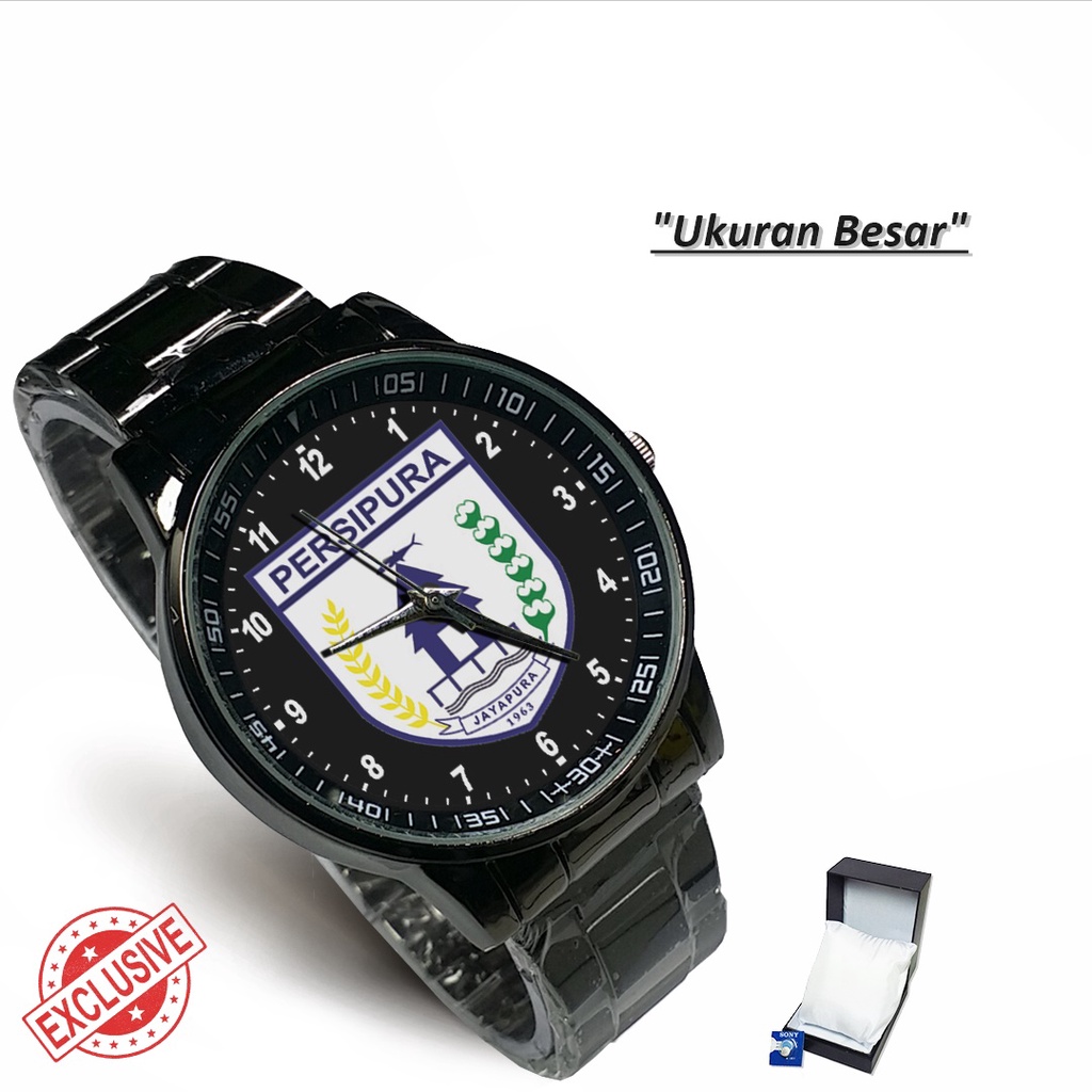 Jam Tangan Rantai Couple PERSIPURA JAYAPURA (Limited Edition)