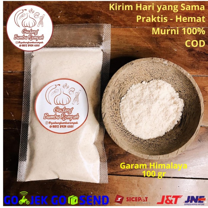 

¶VE| Garam Himalaya 100 gr Rempah Bumbu Dapur Super
