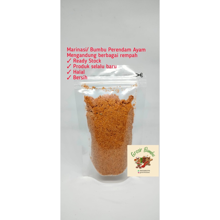 

Marinasi / Bumbu Perendam Ayam / Marinade 100gr-35gr
