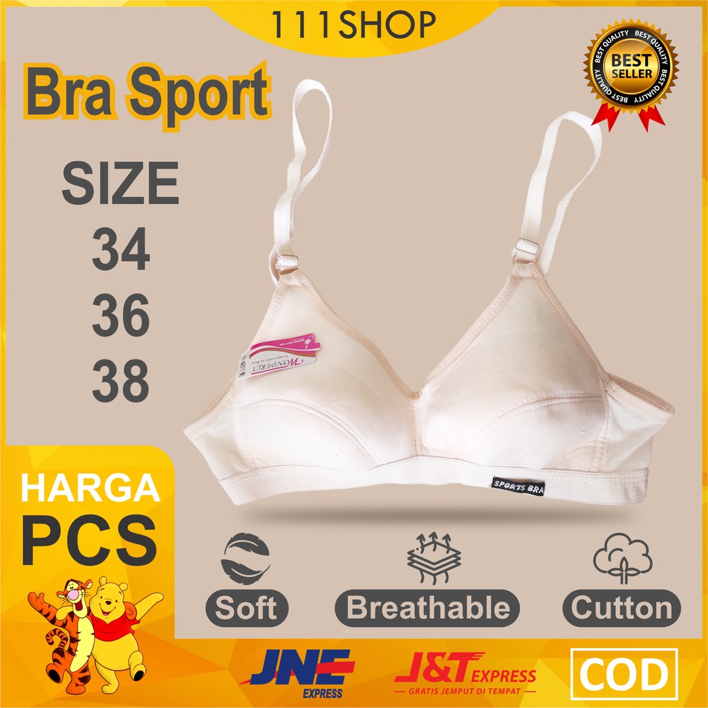 BRA BH SPORT TANPA BUSA MEREK WONDERLY