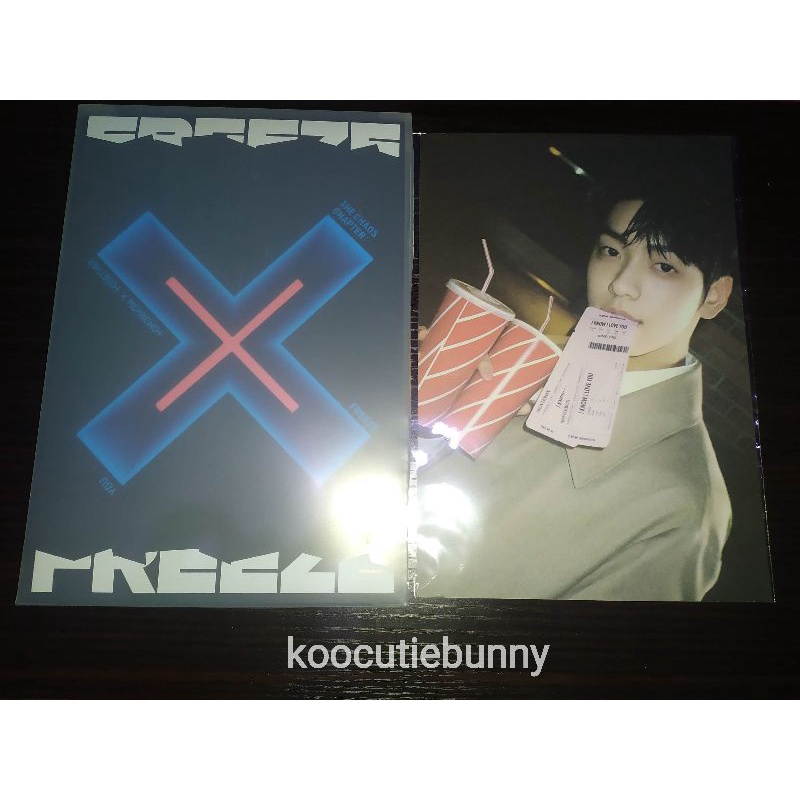 (BOOKED)ALBUM ONLY TXT TCCF YOU VER WITH POSTCARD SOOBIN (minus pc, os)