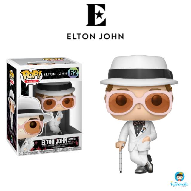Funko POP Rocks Elton John - Elton John (Greatest Hits) #62