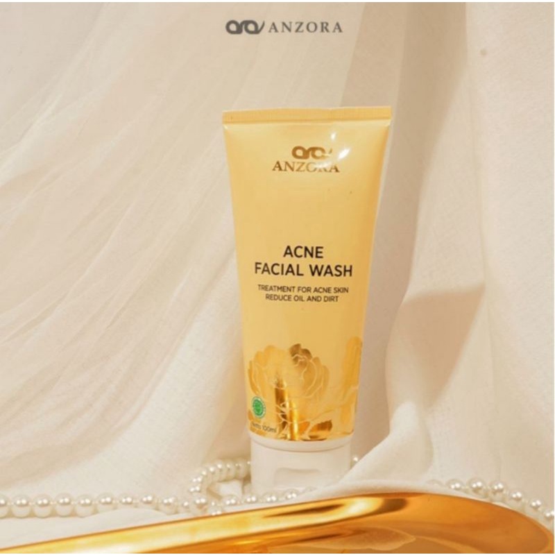 FACIAL WASH ACNE ANZORA SKIN