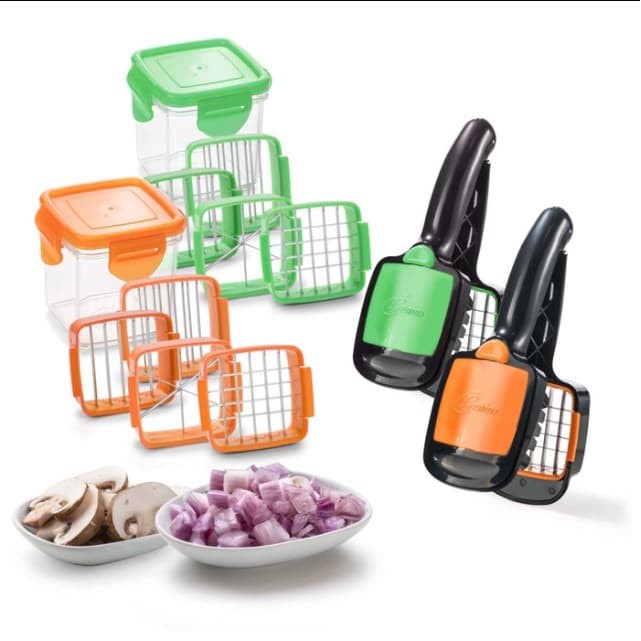 BOX FRUIT VEGETABLE EGG SLICER WADAH ALAT IRIS PEMOTONG BUAH SAYUR