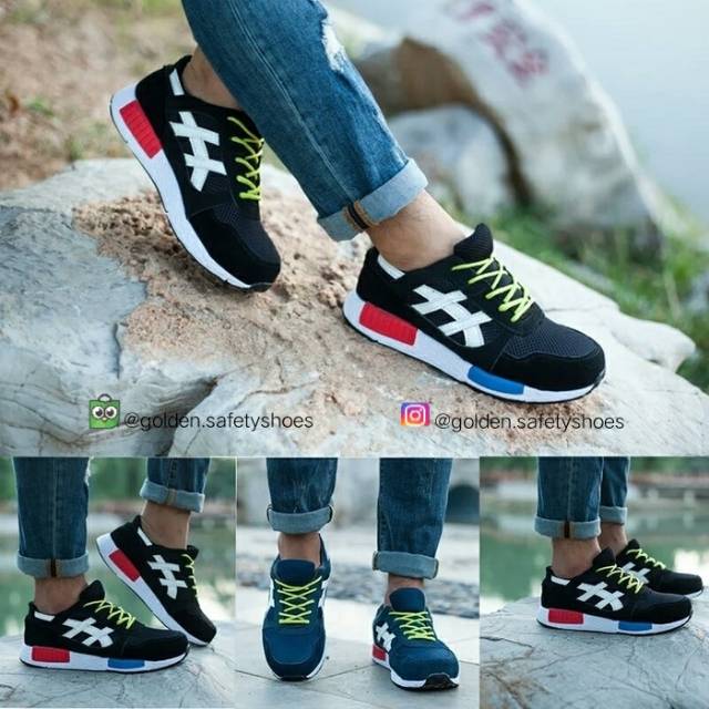Sepatu safety sport fashion kode 4B