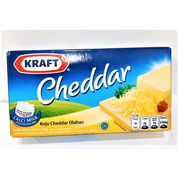 

KEJU KRAFT CHEDDAR 165GR