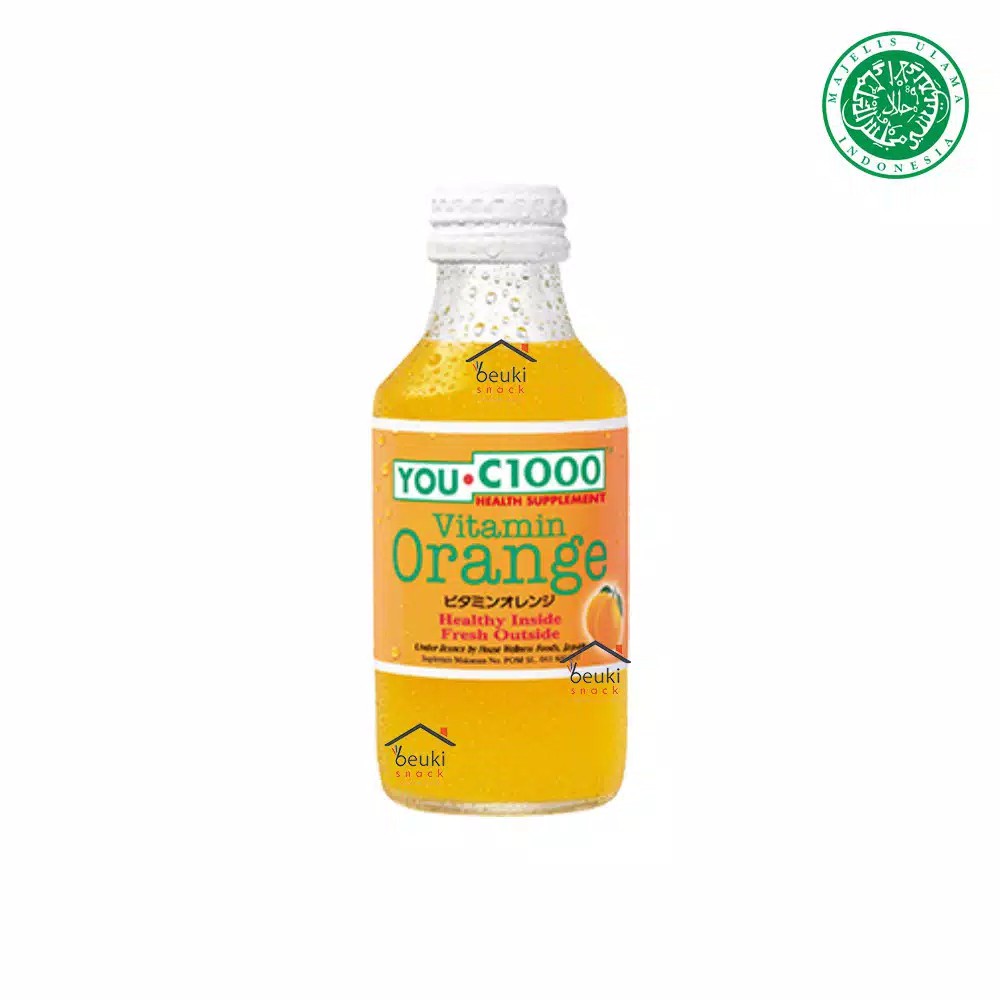 Botol Uc 1000 Orange Minuman Vitamin C Rasa Jeruk 140ml Shopee Indonesia