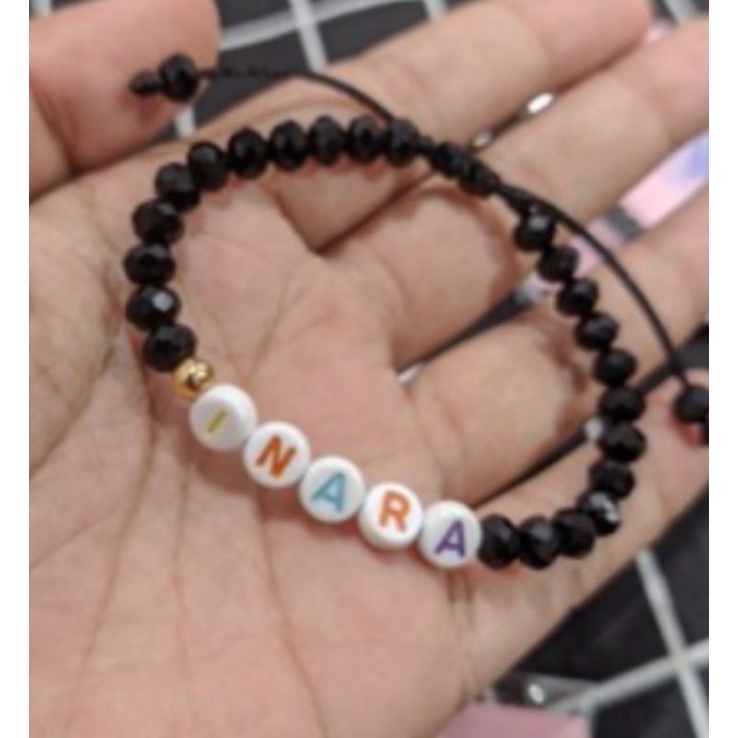 Gelang Nama Liontin Emas 0.10 gram//kadar 10 karat "Semar jawa"