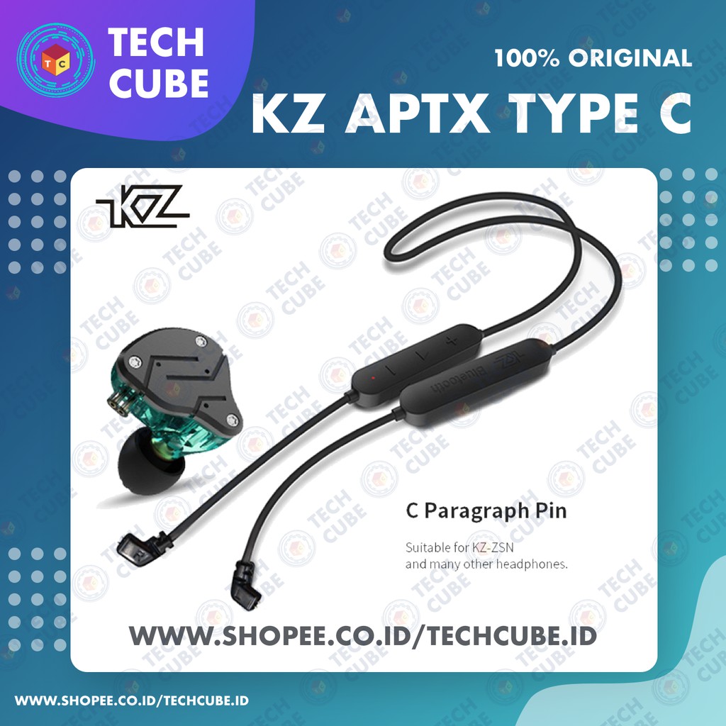 KZ APTX Bluetooth Module 4.1 Adapter Upgrade Cable Pin Type C for ZSN