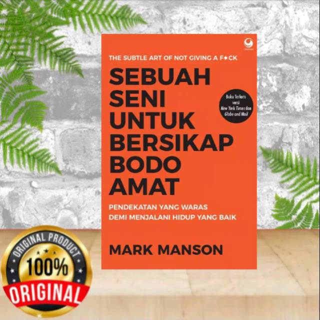 Buku Sebuah Seni Untuk Bersikap Bodo Amat / ORIGINAL