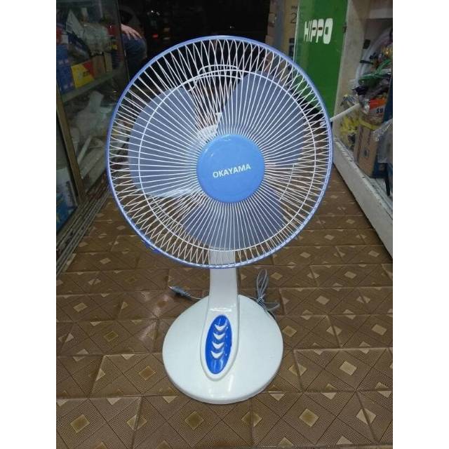 kipas angin meja/dinding 12inch okayama
